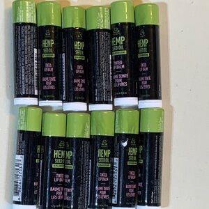 Veilment Hemp Seed Oil Tinted Lip Balm in Red Lot of 12 (P151)